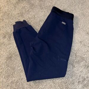 Navy Zamora - Jogger Scrub Pants